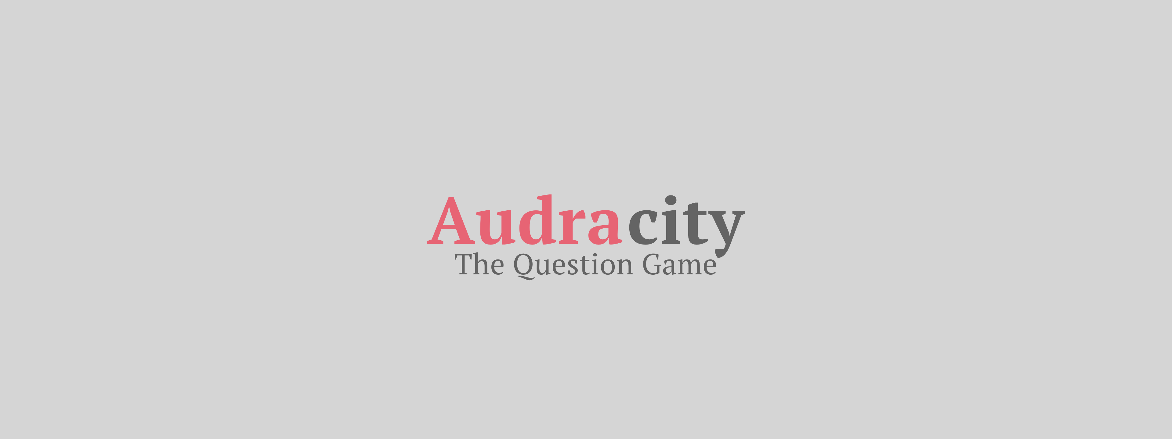 Audracity - The Question Game