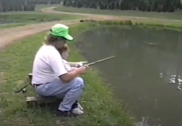 Another shot of fishing together